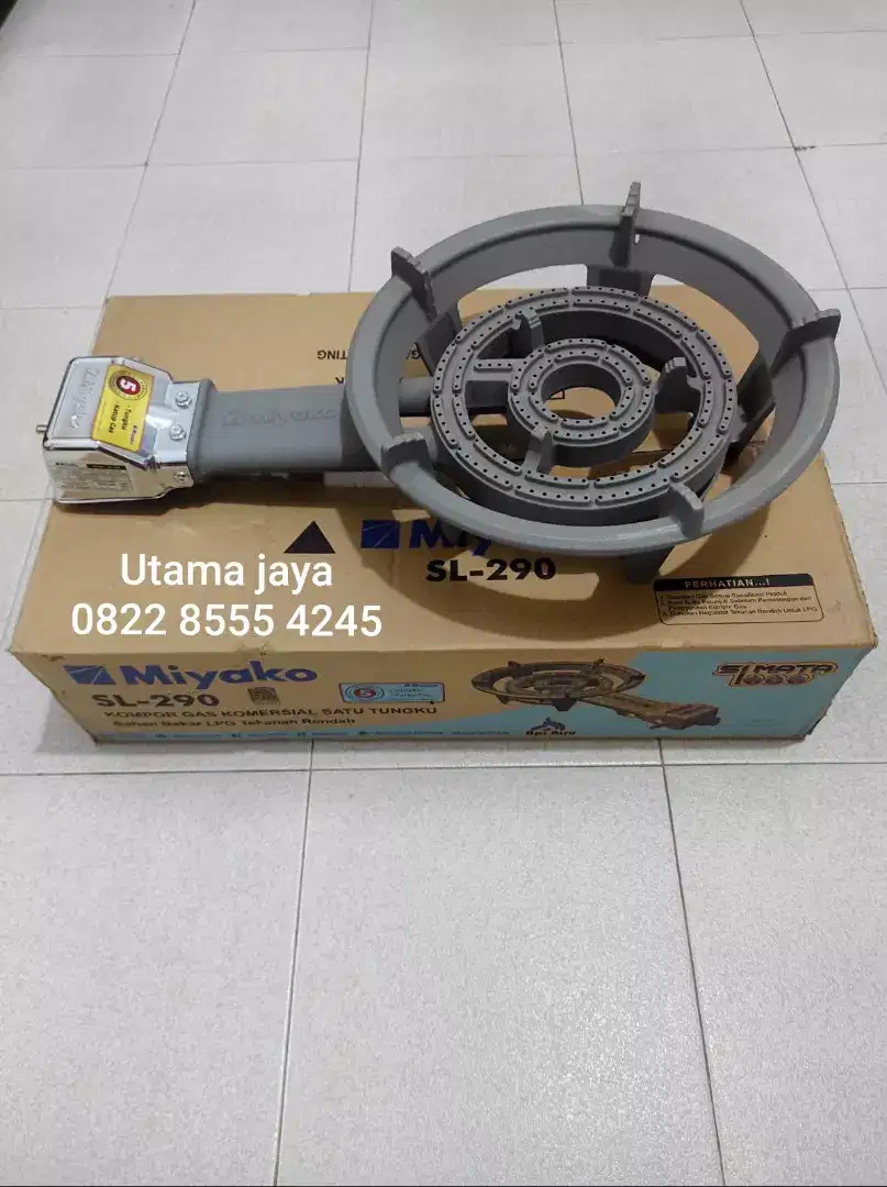 KOMPOR GAS MIYAKO API SERIBU SL-290 BARANG BARU DAN BERGARANSI 1TH