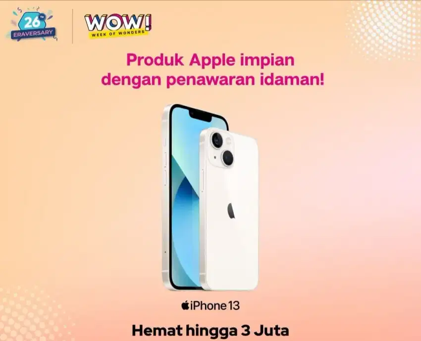 iPhone 13 Series NEW Garansi iBox
