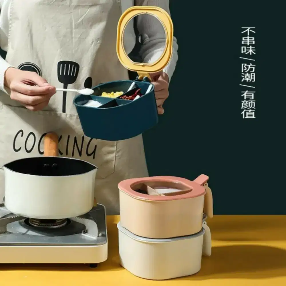 Tempat Bumbu 4 Sekat