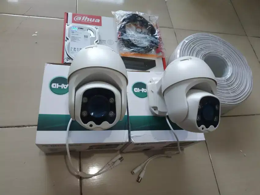 Paket 4 CCTV Hilook Mix PTZ Ezviz 2MP