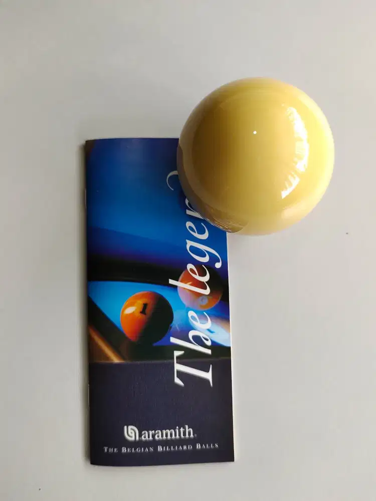 Aramith Pro White/ Cue Ball 2 3/8, Bola Biliar Gaco Putih