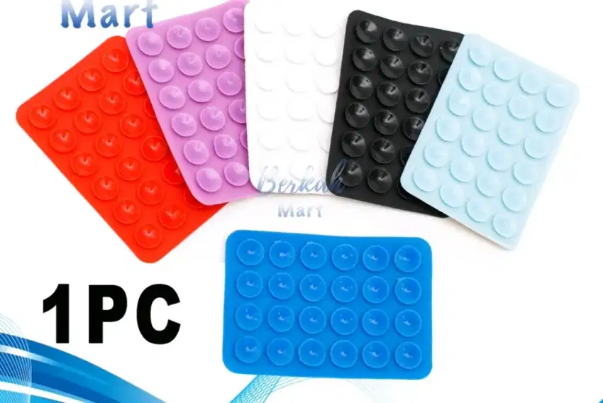 GURITA HOLDER HP 24 TITIK VACUM TENTAKEL TEMPELAN 3M HANDPHONE