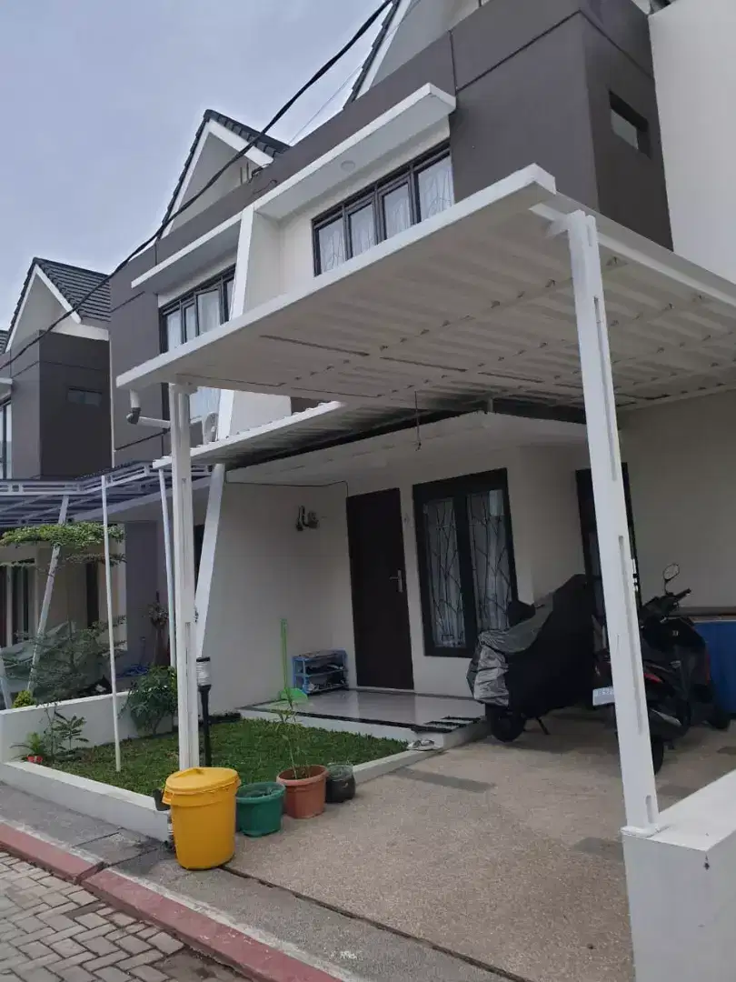 SINERGI canopy kaca, upvc, alderon, bajaringan, iwf, stainlessteel dll