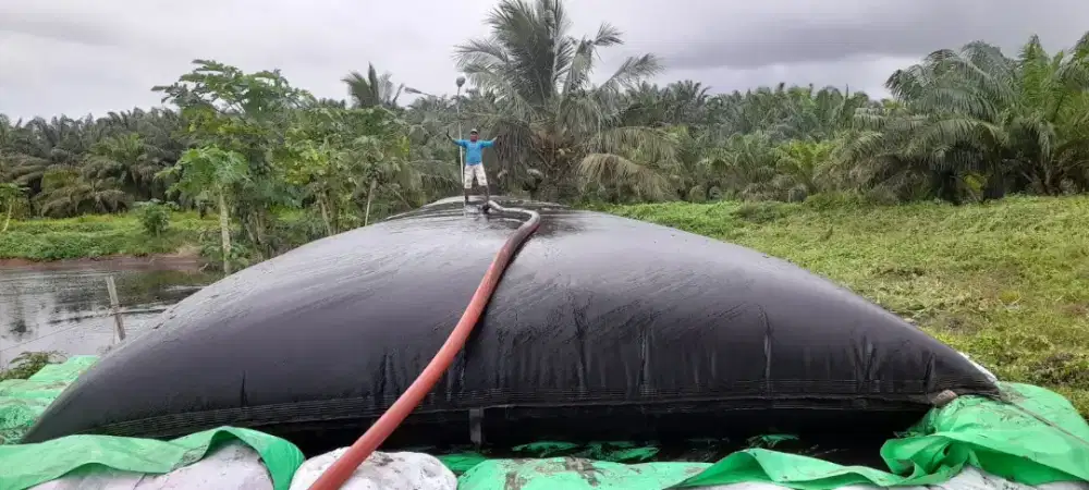 Geotube penyaring lumpur