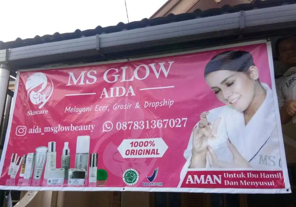 Spanduk Bahan MMT dan Kain Cepat Jadi