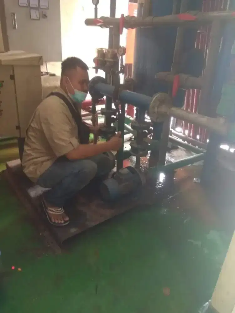 Perbakkan pipa bocor