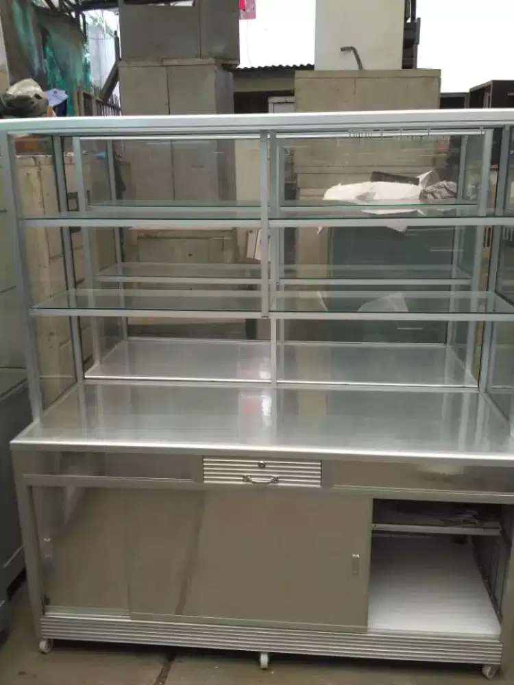 Etalase kuliner P.150cm bisa bayar di tempat