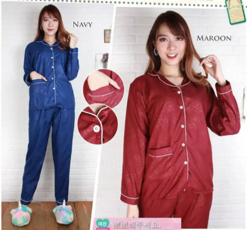 Piyama katun embos cantik #50.000