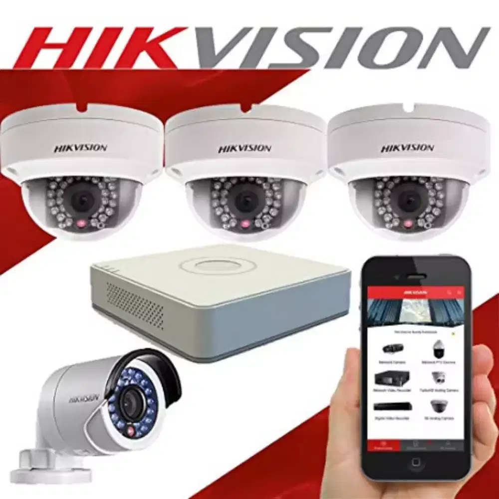 Paket CCTV Murah Bisa Online dari HP Free Pemasangan (Garansi 1 Tahun)