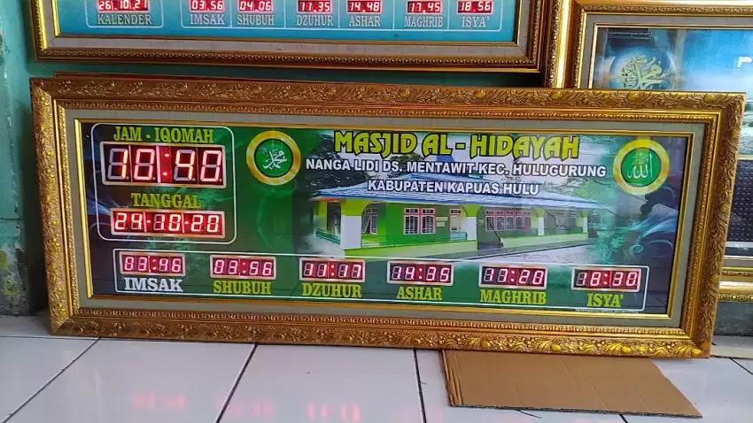 jam sholat digital masjid terlengkap