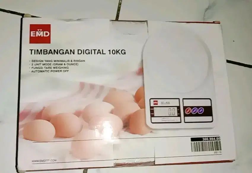Timbangan dapur digital 10kg