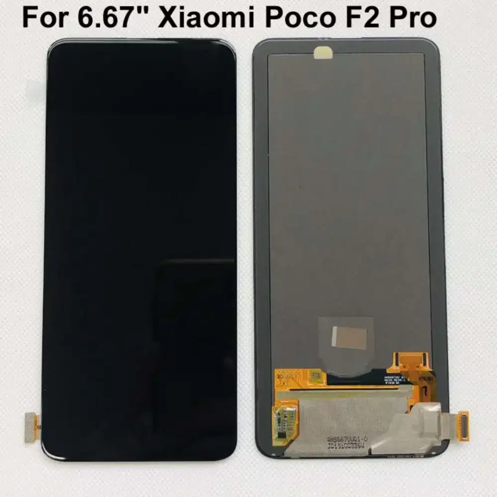 KACA LCD poco f2 pro FULLSET SIAP PASANG
