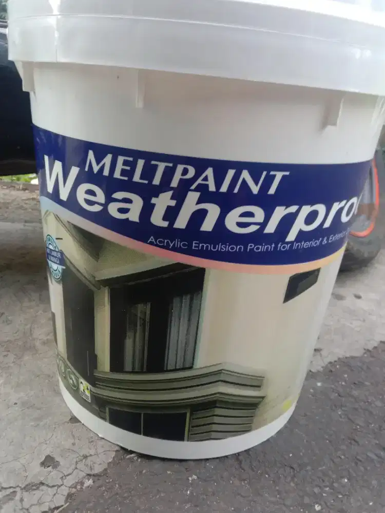 Cat tembok weatherproof 20kg meltpait pesan antar .