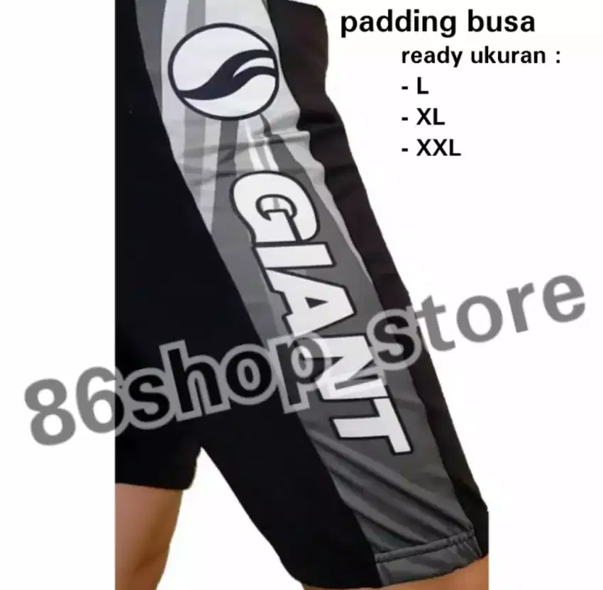 celana sepeda padding busa UNISEX