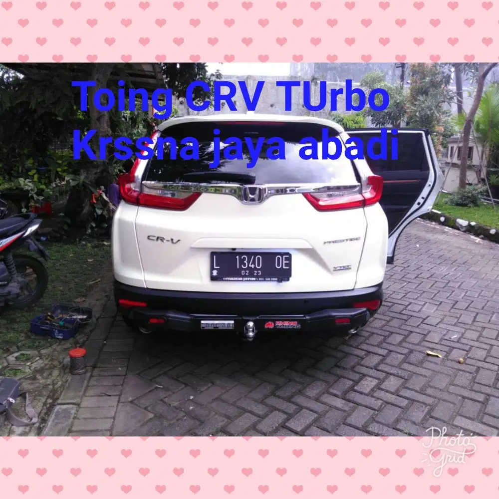 TOWING BELAKANG RHINO PLUS REFLEKTOR  CRV TURBO