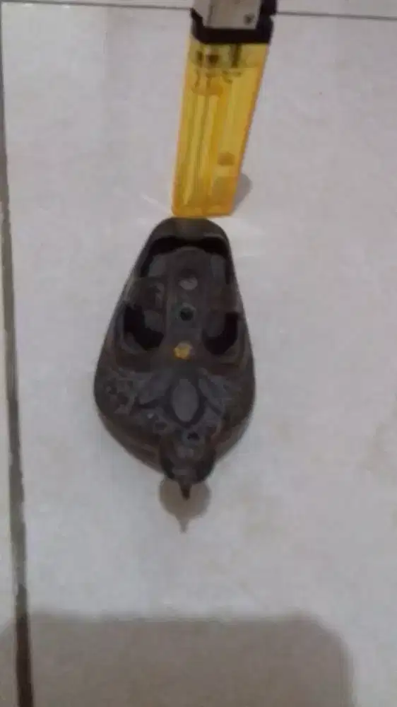 asbak  kuningan turkie