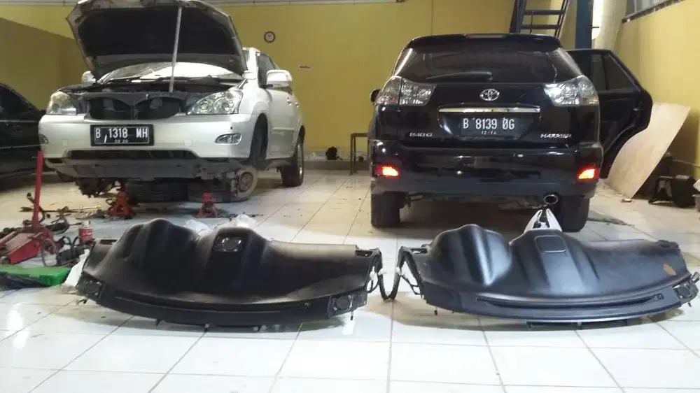 Service Dashboard Mobil Lengket, Retak Toyota Camry, Alphard, Harrier
