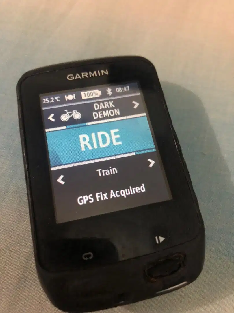 Garmin Edge 510 cyclocomp