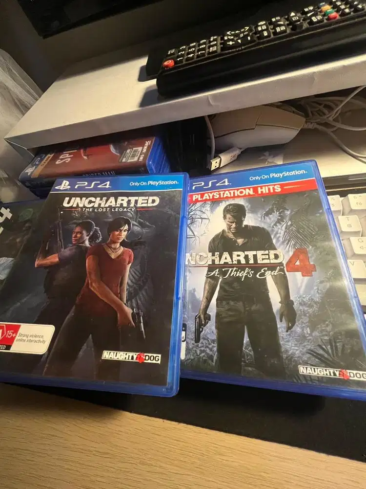 Uncharted the lost legacy & 4