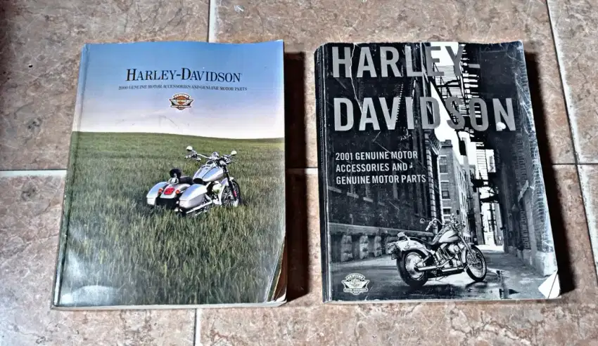 majalah Harley Davidson import tahun 2000 -2001