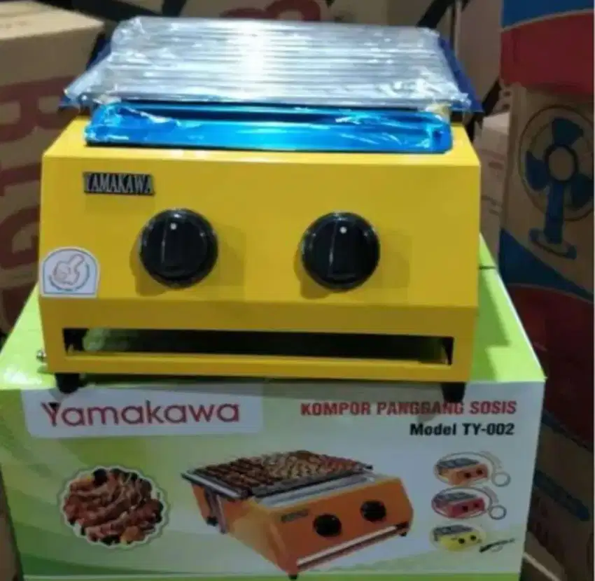 Kompor bakaran 2 Tungku