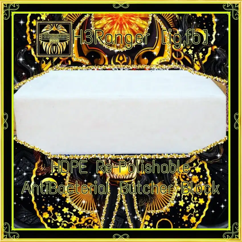 Talenan HDPE Nylon Block 10*16.5*33cm Re-Polishable CNC-Enabled