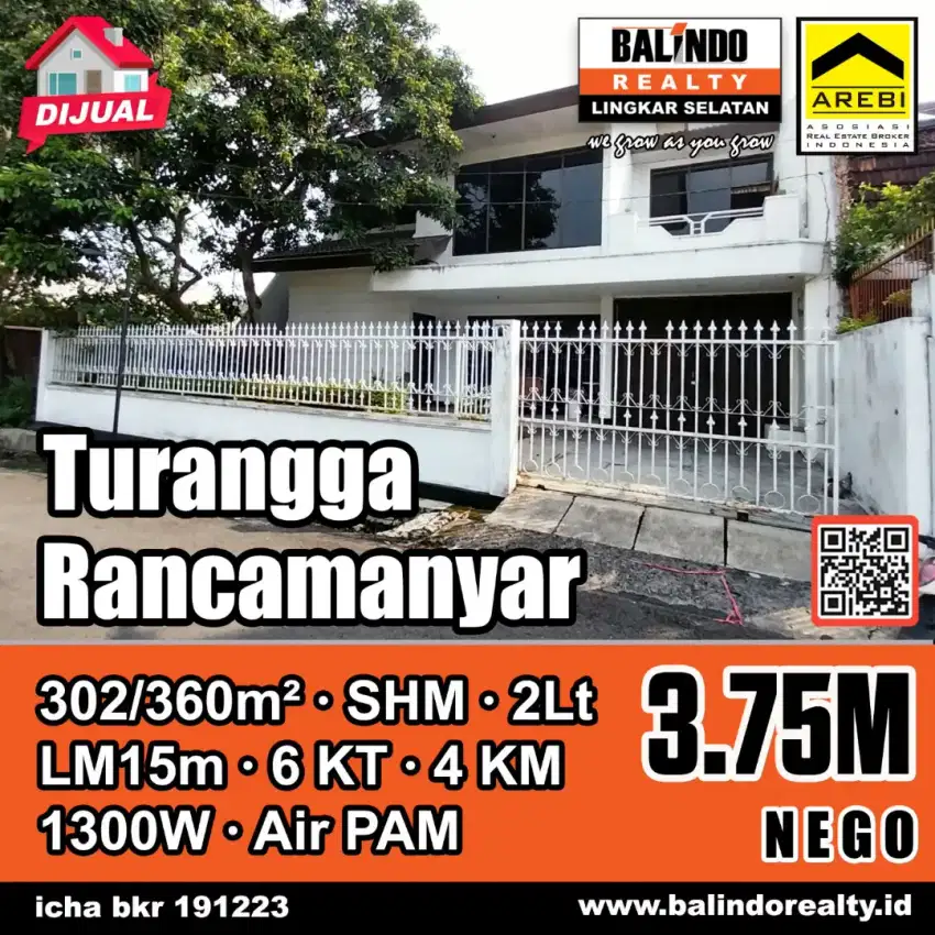 Di Jual Rumah Turangga Tengah Kota