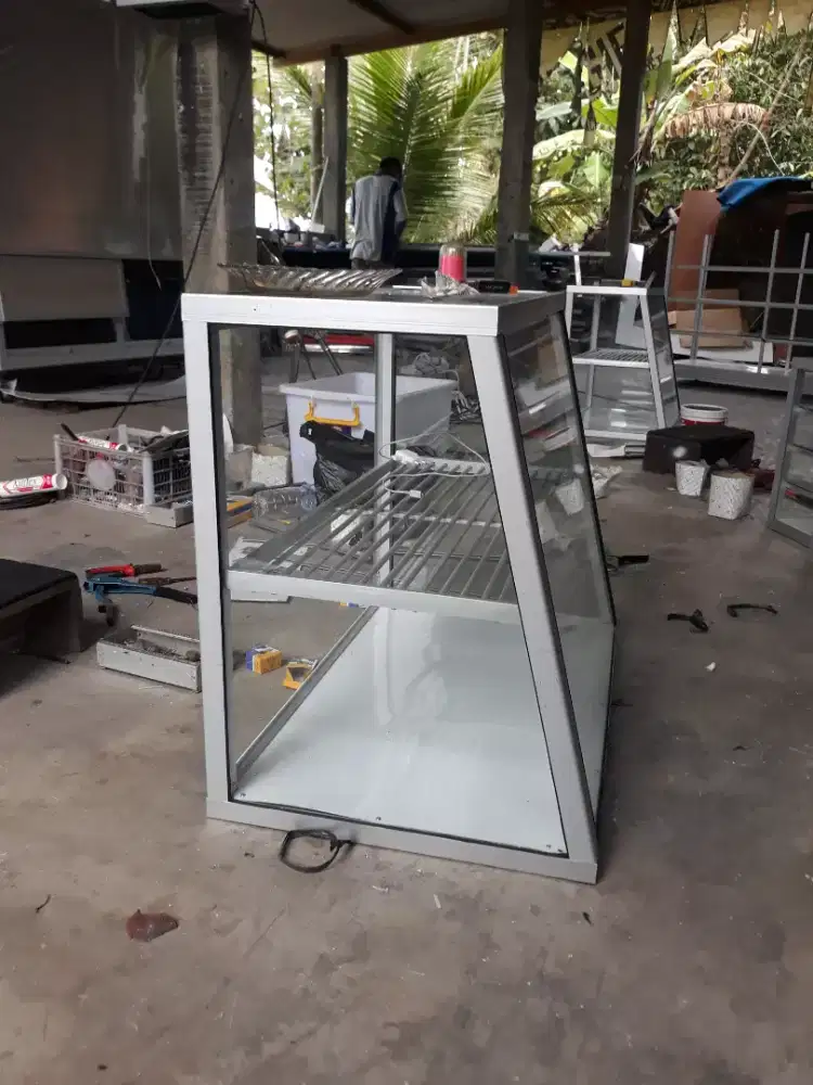 Etalase gorengan etalase meja etalase tahu walik ayam kfc pecel lele