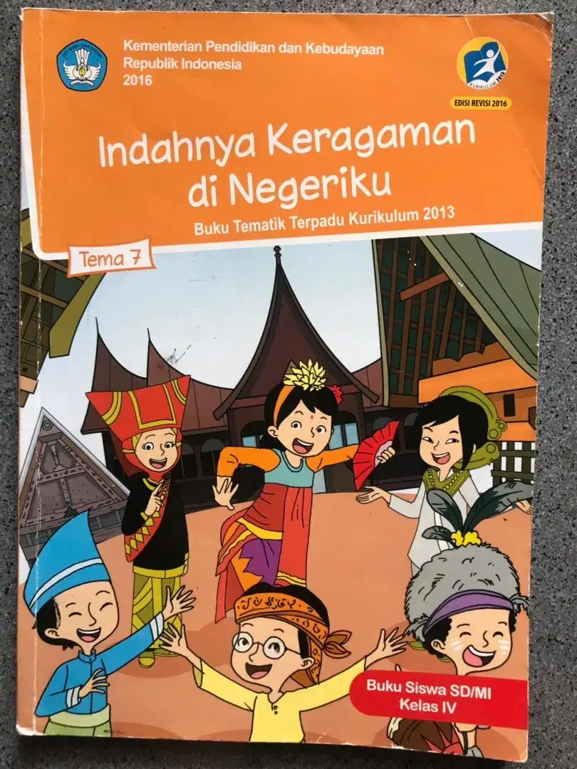 Buku Tematik Terpadu Kelas 4