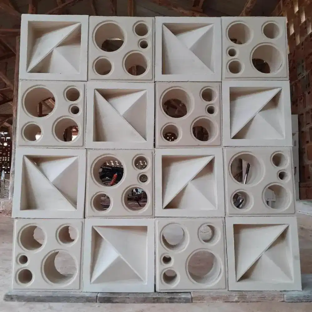 Roster beton minimamlis, roster beton murah, roster putih