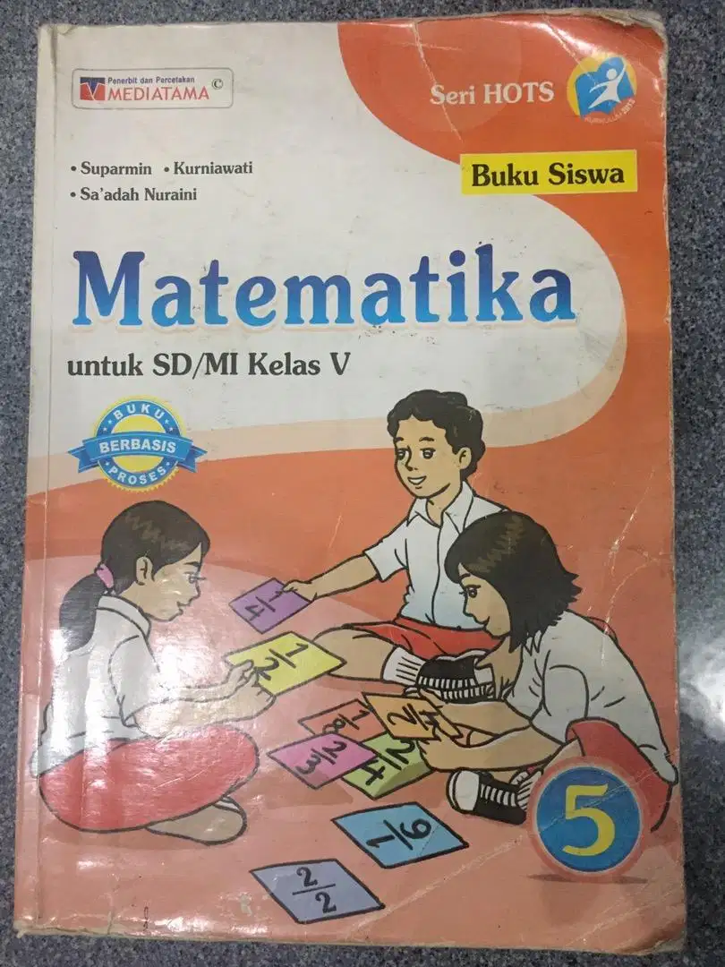 Buku Matematika Kelas 5 Mediatama Tinggal 1 malam ini