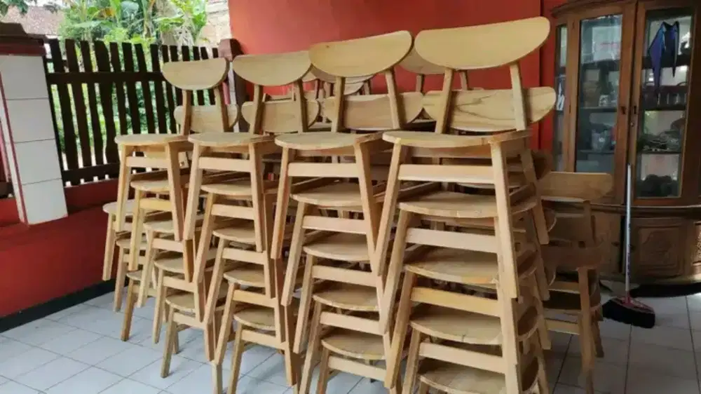 Kursi ropan jati kursi cafe