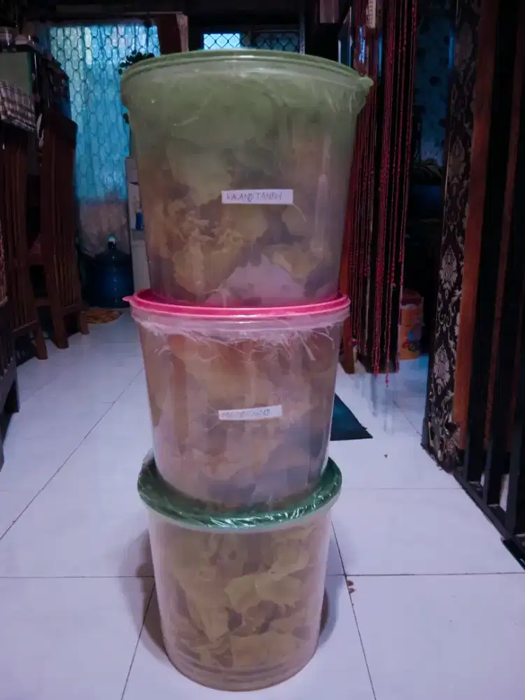 Peyek ebi dn kacang tanah enak gurih