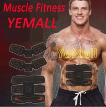 YEMALL Full Body EMS Toning Massager with Massage Belt and Gel-Pads