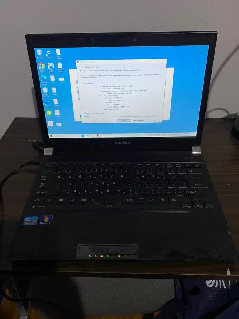 Toshiba dynabook core i3 ram 4gb hdd 500gb 14”