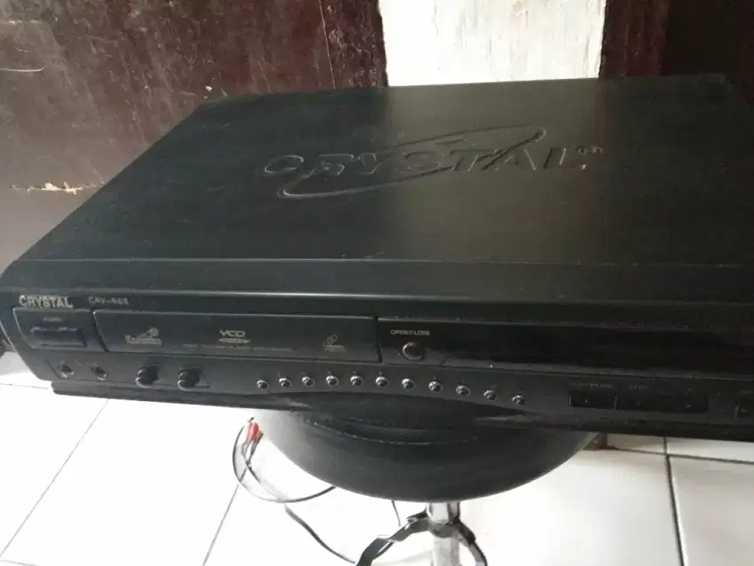 VCD player merk lama punya CRYSTAL