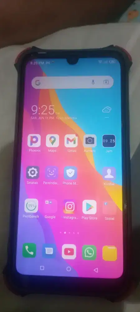 YG PHP MINGGIR. INFINIX ITEL VISION  RAM 2/32 LENGKAP