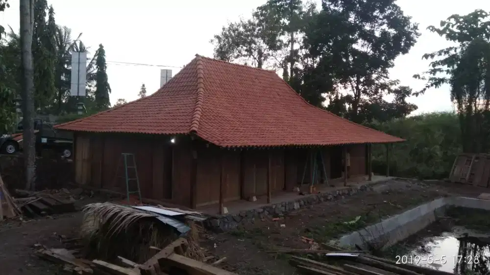 limasan tipe sinom full gebyok keliling