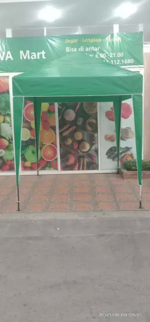 Tenda kafe siap kirim dn byar dtmpat