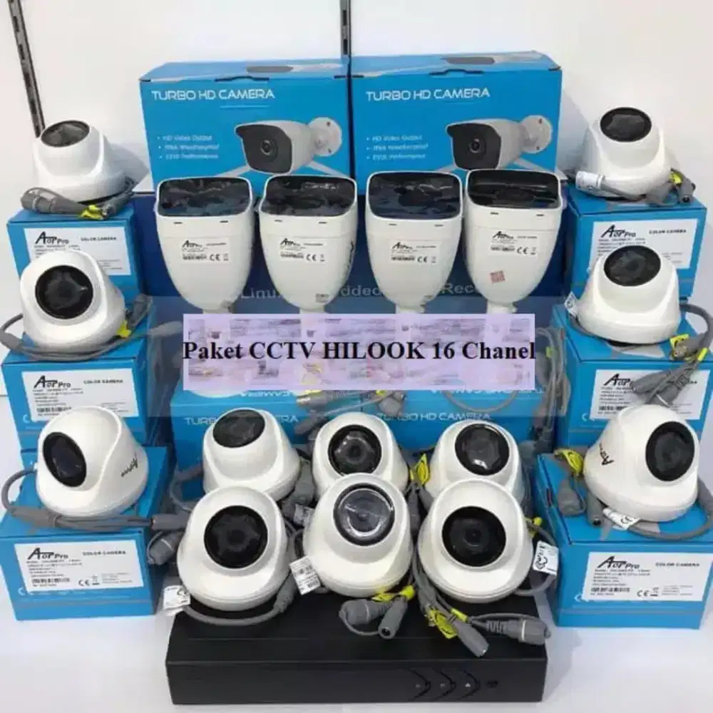 Kami menyediakan paket kamera CCTV hilook by HIKVISION COD