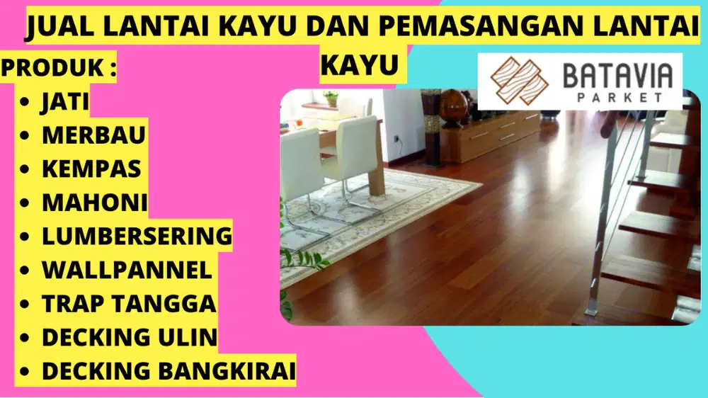 jual parquet kempas jakarta