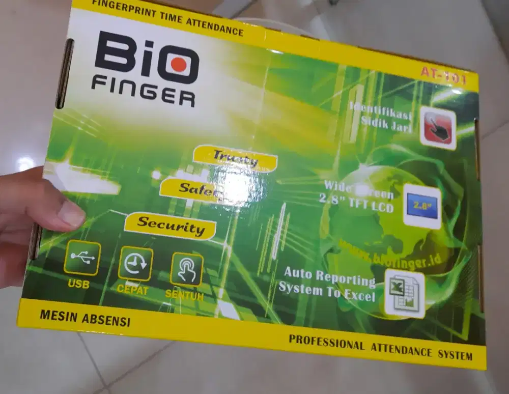 Fingerprint Biofinger Alat absensi AT-101