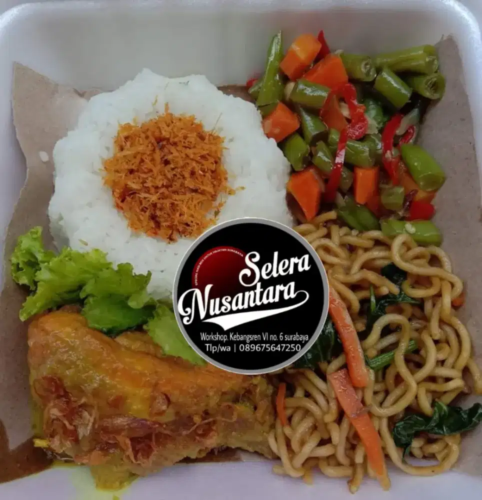 nasi takjil kemas foam