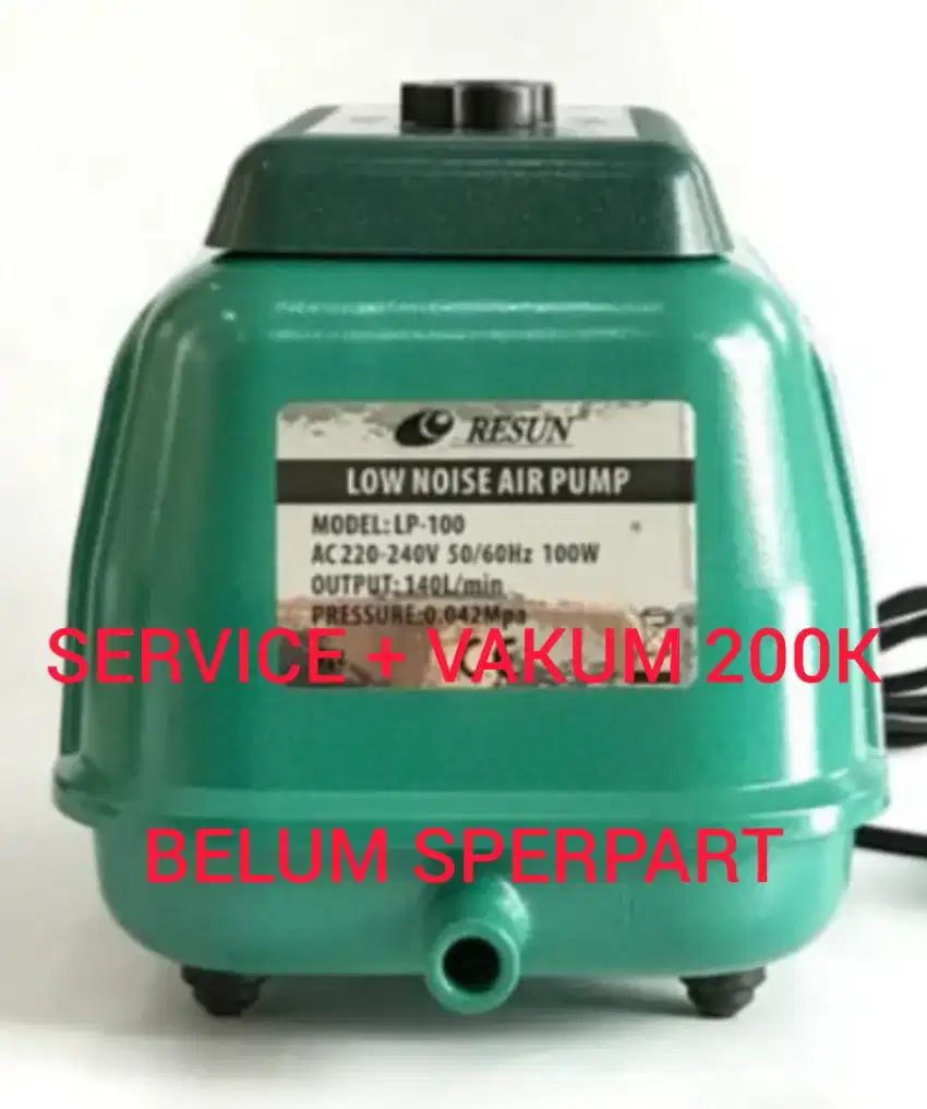 KELENGKAPAN SERVICE AERATOR/AIRPUMP LP-40/60/100/200 (BELUM SPARPART)