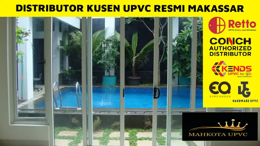 distributor pintu upvc  Makassar