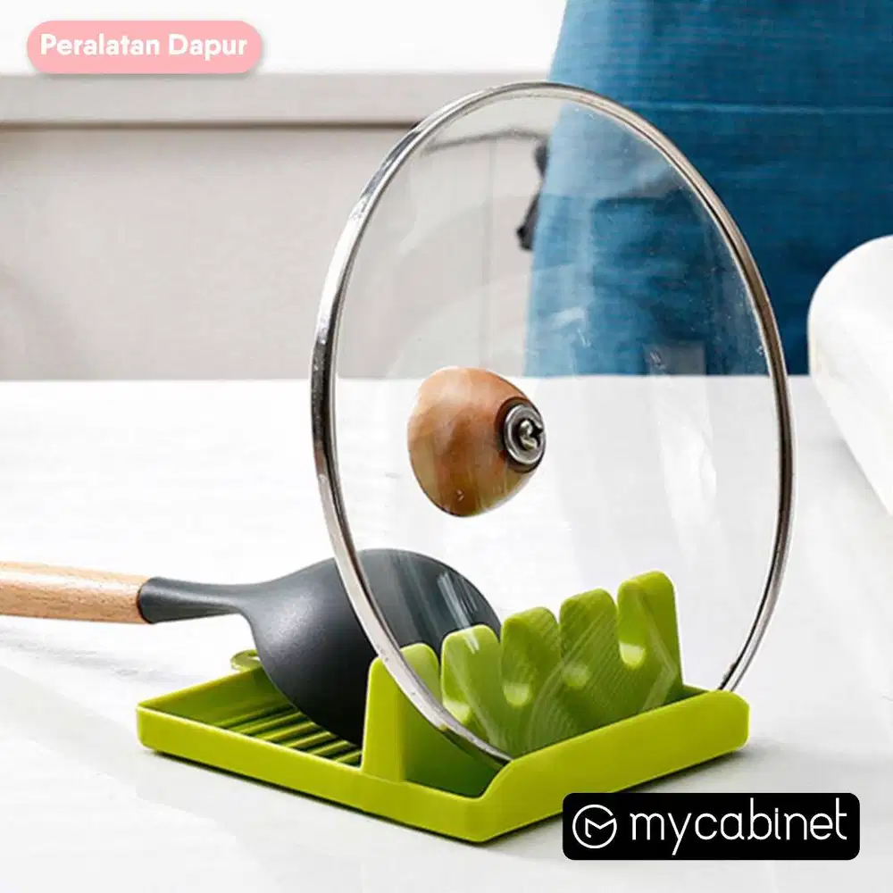 Tatakan Alat Masak Holder Spatula Sutil Panci Sumpit Alas Alat Masak