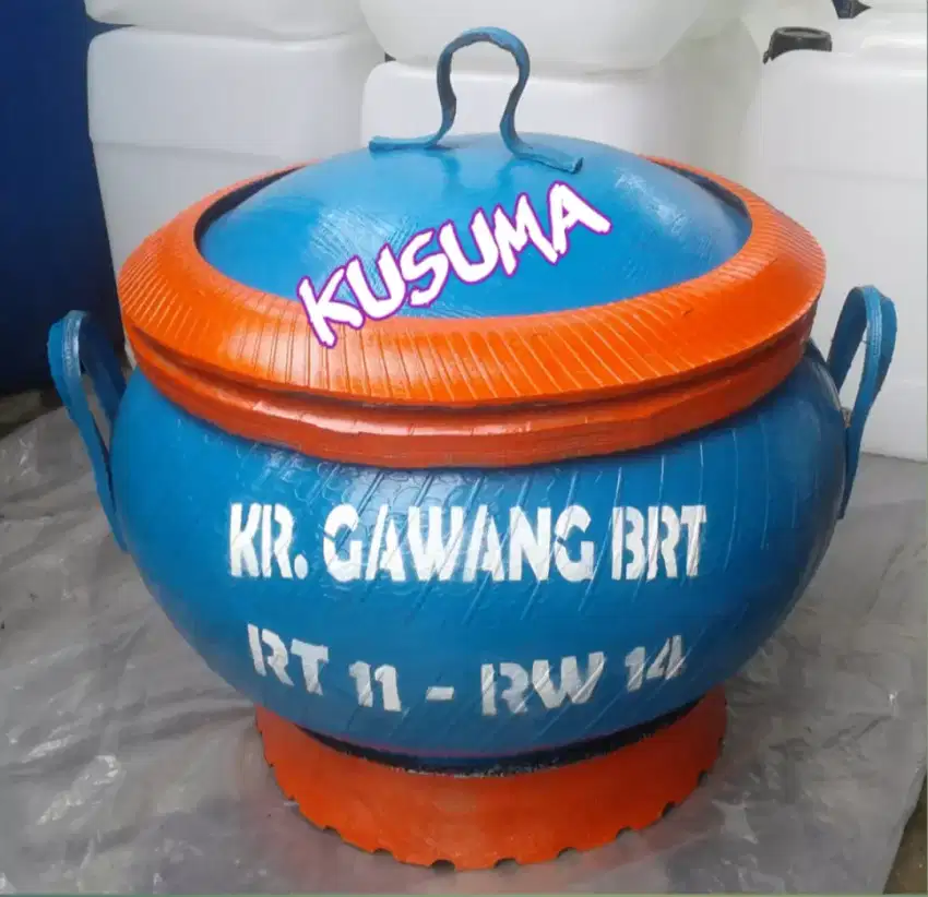 Tong Sampah Ban Gentong