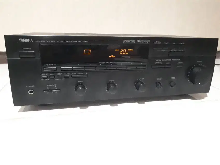 Yamaha Stereo Receiver RX-V490 Cinema DSP Amplifier Audio (A-063)