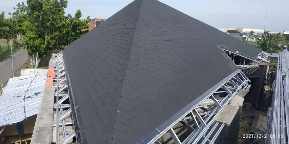 Genteng Bitumen CTI CT3 SOLID BLACK