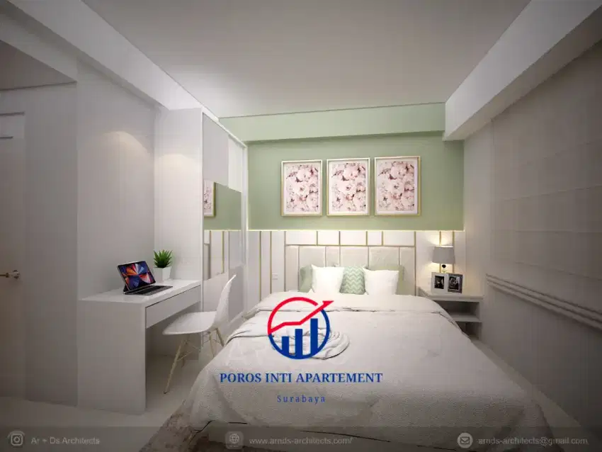 Disewakan Unit Apartemen Metropolis Siap Huni Full Furnished